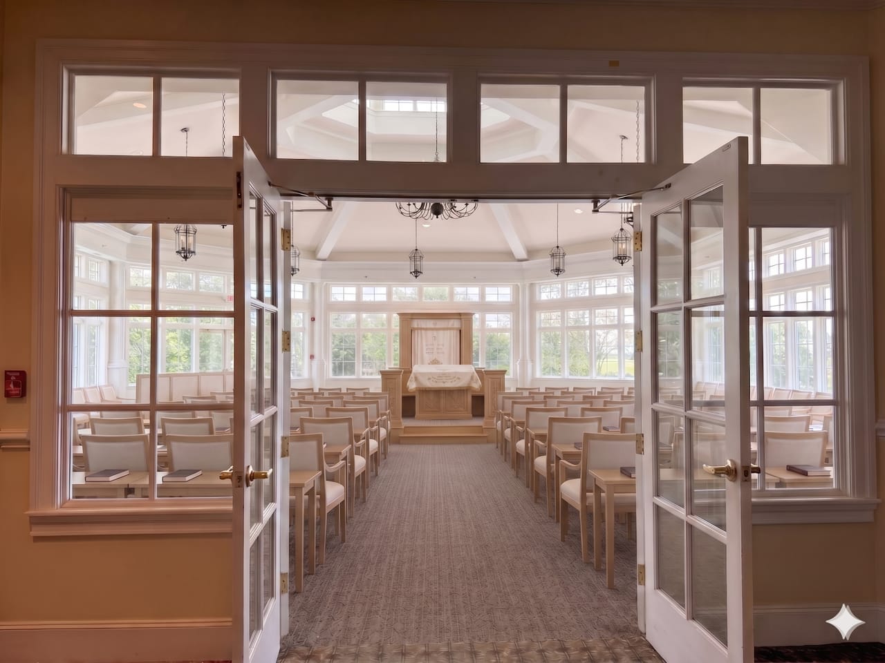Main Shul Doors (Inside Shul)